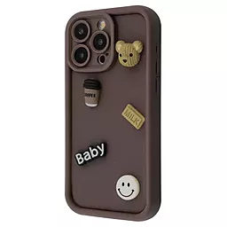 Чохол Pretty Things Case для Apple iPhone 14 Pro  brown/bear
