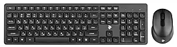 Комплект (клавиатура+мышка) 2E MK420 WL Black (2E-MK420WB)