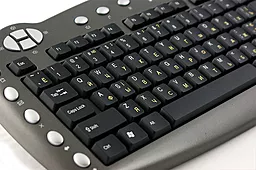 Комплект (клавиатура+мышка) HQ-Tech KM-348 USB Gray - миниатюра 4