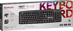 Клавиатура Defender Next HB-440 USB (45440) Black - миниатюра 2