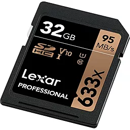 Карта памяти Lexar SDHC 32GB 633x Professional Class 10 UHS-I U1 V10 (LSD32GCB633) - миниатюра 4
