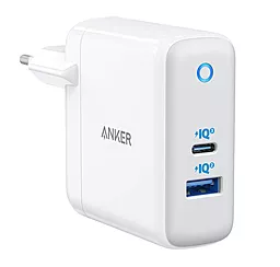 Сетевое зарядное устройство Anker Atom III 45W USB-C / 15W USB-A White (A2322G21)