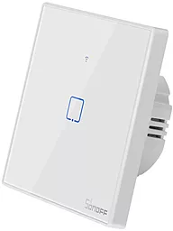 Умный сенсорный Wi-Fi переключатель Sonoff T2EU1C-TX White