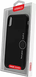 Чехол Intaleo Real Glass Apple iPhone X Black (1283126484353) - миниатюра 2