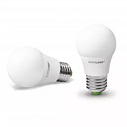 Світлодіодна лампа (LED) EUROLAMP A50 7W E27 3000K акция 1+1 (MLP-LED-A50-07272(E)) - мініатюра 2