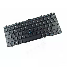 Клавіатура для ноутбуку Dell Latitude E5450 E7450 без рамки без підсвітки чорна