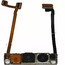 Шлейф Sony Ericsson W880 / K660 з основною і 3G камерами, кнопкою включення камери і динаміками - мініатюра 2