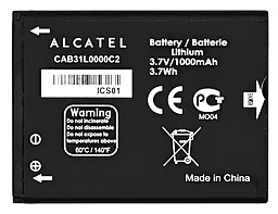 Акумулятор Alcatel CAB31L0000C1 / 891G One Touch / (1000 mAh) 12 міс. гарантії