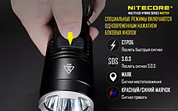 Фонарик Nitecore MH27UV (Сree XP-L HI V3 + ultraviolet LED) - миниатюра 18
