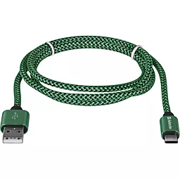 Кабель USB Defender USB09-03T PRO USB Type-C Cable Green - миниатюра 2