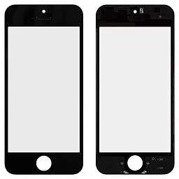 Корпусное стекло дисплея Apple iPhone 5 with frame Black