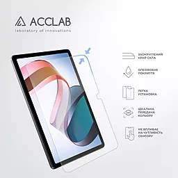Защитное стекло ACCLAB Full Glue для Xiaomi Redmi Pad 10.61" Black - миниатюра 5