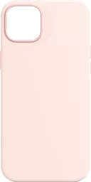 Чехол MAKE Apple iPhone 15 Plus Silicone Chalk Pink