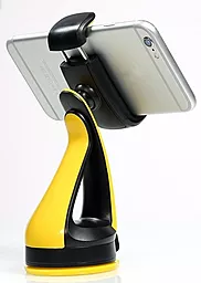 Автотримач Remax RM-C15 Black / Yellow - мініатюра 2