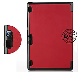 Чохол для планшету BeCover Smart Flip Series Lenovo Tab 3 Business X70 Red - мініатюра 3