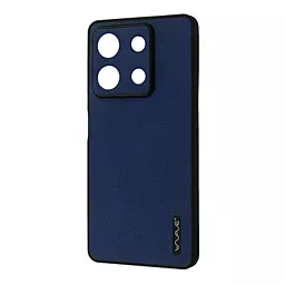 Чехол Wave Leather Case для Xiaomi Redmi Note 13 5G Blue