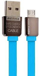 Кабель USB Remax Kingkong micro USB Cable Blue (RC-015m) - миниатюра 2