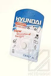 Батарейки Hyundai SR927SW (395) (399) (199) 1шт 3 V