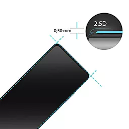 Защитное стекло ExtraDigital для Motorola G72  Black EGL5065 - миниатюра 3
