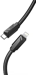 Кабель USB PD XO NBQ233A 27W USB Type-C - Lightning Cable Black