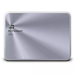 Внешний жесткий диск Western Digital 2.5 USB 3.0 4TB My Passport Ultra Metal Edition Silver (WDBEZW0040BSL-EESN)