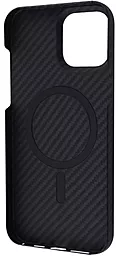 Чехол Wave Premium Carbon Slim with MagSafe для Apple iPhone 13 Pro Max Blue - миниатюра 2