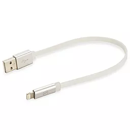 Кабель USB Scosche FlatOut™ LED Lightning White (I3FLEDWT) - миниатюра 3