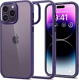 Чехол Spigen Ultra Hybrid для Apple iPhone 14 Pro Deep Purple (ACS05577)