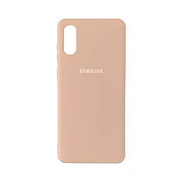Чехол 1TOUCH Silicone Case Full для Samsung Galaxy A02 Pink Sand