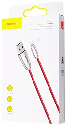 Кабель USB Baseus Torch Series 2.4A Lightning Cable Red (CALHJ-C09) - миниатюра 6