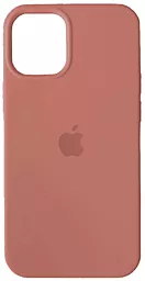 Чехол Silicone Case Full для Apple iPhone 12 Mini Grapefruit