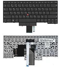 Клавіатура для ноутбуку Lenovo ThinkPad Edge E430 E430C E435 з вказівником Point Stick чорна