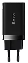 Сетевое зарядное устройство с быстрой зарядкой Baseus Super Si Pro Quick Charger 30W USB-A-C Black (CCSUPP-E01) - миниатюра 3