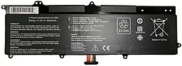 Акумулятор для ноутбука Asus C21-X202 / 7.4V 5000mAh / Black