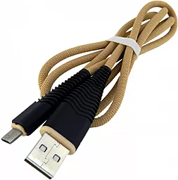 Кабель USB Walker C550 micro USB Cable Gold