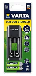 Зарядний пристрій Varta Value USB Duo Charger + 2xAAA 800mAh NI-MH