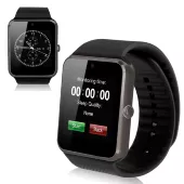 Смарт-часы UWatch Smart GT08 Black with Black strap - миниатюра 4