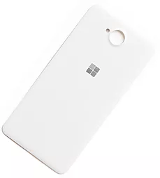 Задняя крышка корпуса Microsoft (Nokia) Lumia 650 (RM-1152) White - миниатюра 2