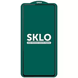Защитное стекло SKLO 5D (full glue) для Xiaomi Poco M4 Pro 5G Черный