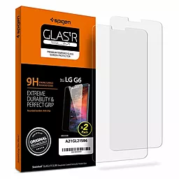 Защитное стекло Spigen 2 pack LG G6 Clear (A21GL21586)