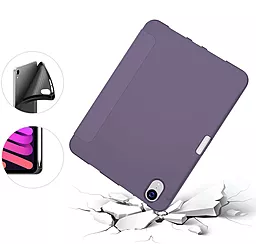 Чехол для планшета BeCover Direct Charge Pen с креплением Apple Pencil для Apple iPad mini 6  2021 Purple (706790) - миниатюра 3