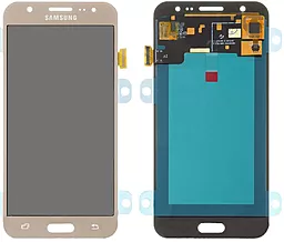 Дисплей Samsung Galaxy J5 J500 2015 с тачскрином, (OLED), Gold