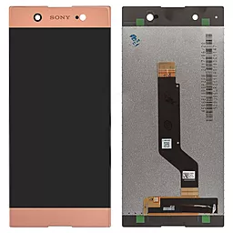 Дисплей Sony Xperia XA1 Ultra (G3212, G3221, G3223, G3226) з тачскріном, оригінал, Pink