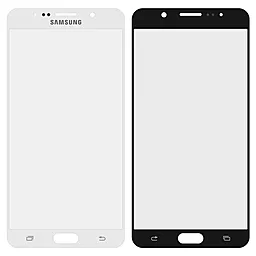 Корпусное стекло дисплея Samsung Galaxy Note 5 N9200 White