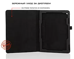 Чохол для планшету BeCover Slimbook case Asus Z300 ZenPad 10 Black (700589) - мініатюра 3