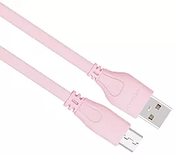 Кабель USB Momax GO LINK micro USB Cable Pink (DDM7P) - миниатюра 2