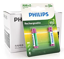 Аккумулятор Philips AAA 950mAh 2шт