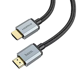 Відеокабель Hoco US03 HDMI to HDMI 2.0 4K HD 2M Black