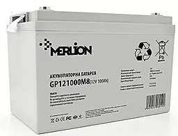 Аккумуляторная батарея Merlion 12V 100Ah (GP121000M8)