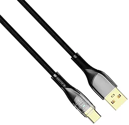 Кабель USB Jellico B20 15W 3.1A 1.2M USB Type-C Cable Black - миниатюра 2